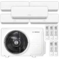 Bosch Multisplit Klimaanlage Set | Climate 5000 M | 5x2,6 kW