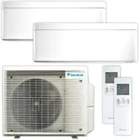 Daikin Multisplit Klimaanlage | Stylish | weiß | 2,0 kW + 3,4 kW