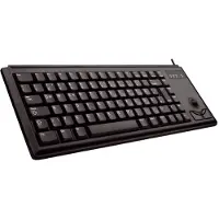 Cherry G84-4400, Kabelgebunden, PS/2, QWERTY, Schwarz