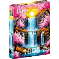 Enjoy Kirsch-Wasserfall Puzzle 1000 Teile