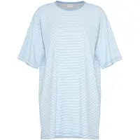 Mey Bigshirt Serie Simple Stripes Alice Blue | Größe 46