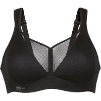 Anita Bustier ACTIVE "BH Air Control 1er Pack", Damen, Gr. 95, Cup D, schwarz, Obermaterial: 49% Polyamid PA. 39% Polyester PES. 12% Elasthan EL., BHs Bustier