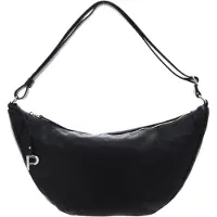 PICARD Leder Umhängetasche Schultertasche Pure Crossbag Black schwarz