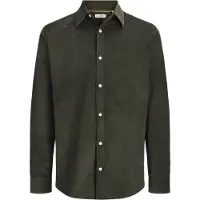 Jack & Jones Langarmhemd "JJEFIELD CORD SHIRT LS SN" Baumwolle, regular fit