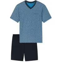 Schiesser Herren Pyjama ComfortSchlafanzug, Pyjama Set, Nachtwäsche