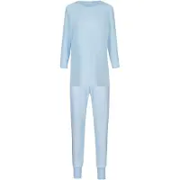 Mey Pyjama Serie Simple Stripes Alice Blue | Größe 48