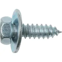 Swg 129481925 Blechschrauben 4.8 mm 19 Aussensechskant DIN 7976 Stahl