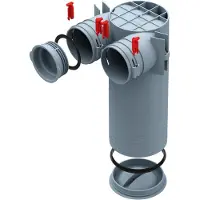 Helios preisser Helios Ventilatoren Anschlussteil FRS-DWK 2-75/125 125mm