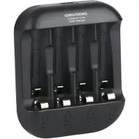 Grundig Batterieladegerät mit 4 USB-Anschlüssen