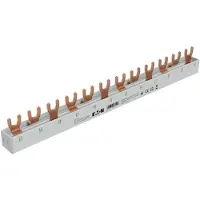 Eaton EP-501069 EVGK Gabelverschienung, 3-phasig, L1 - L2 - L3, kürzbare Version inklusive Endkappen, 12 Teilungseinheiten, 10 mm2 - 20 Stück