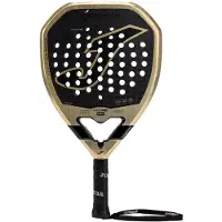 Joma Hyper Pro HRD Padel Schläger, Unisex, Schwarz/Gold