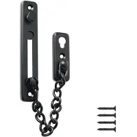 OEM Türschloss mit Kette für Sicherheitsüren, Einbruchschutz für Innenüren und Fenster - 1 Stück