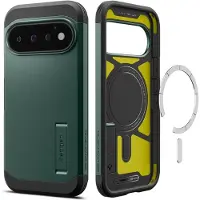 Spigen Google Pixel 11 Pro Hülle - Kunststoff - - Backcover/Hard Case - Dunkelgrün