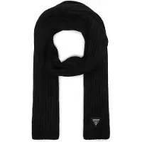 GUESS für Damen. AW5624VIS03 Strickschal Noelle II 25x190 schwarz (OSFA), Lässig, Viskose