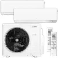 Bosch Multisplit Klimaanlage Set | Climate 7000 M E | 2,0 kW + 2,0 kW