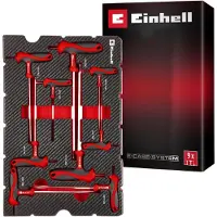 Einhell E-Case Werkzeugeinlage 9-tlg. T-Griff-Schraubendreher-Set