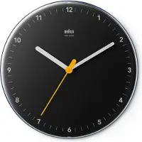 Braun BC 26 B-DCF schwarz Funkwanduhr 67684