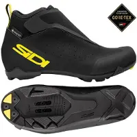 Sidi Glacies Mtb-schuhe Schwarz EU 40 Mann Schwarz EU 40