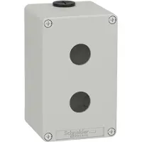 Schneider Electric Leergehäuse XAPD2502 Metall grau für 2x22mm