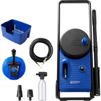 Nilfisk CORE 140, Senkrecht, Elektro, 8 m, 5 m, Schwarz, Blau, Aluminium