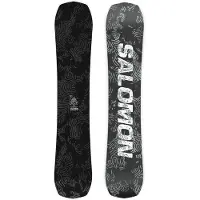 Salomon Snowboard - All-Mountain Snowboard - Craft 2027 für Herren aus Holz - Größe 162W cm - schwarz