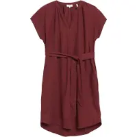 s.Oliver Dresses Burgundy Größe: 42 | Maxikleider Outlet | Damen | Braun
