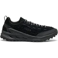 Keen Sneaker "JASPER ZIONIC", Damen, Gr. 39, Synthetik, schwarz (schwarz, schwarz), Leder, Synthetik, Schuhe Sneaker