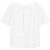s.Oliver Leinenmixbluse mit Schleifendetail am Rücken