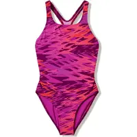 Speedo Hyperboom Print Medalist Badeanzug