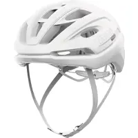 ABUS Gravel-Helm Taipan LED - Fahrradhelm mit Licht fürs Gravel-Biken - leicht, vielseitig und gut belüftet - mit Brillenhalterung - für Jugendliche, Frauen und Männer - Größe L, pure white