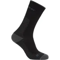 Icebreaker - Merino Hike+ Ultralight Crew - Wandersocken Gr 47-49 schwarz
