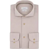 Profuomo Heavy Twill Hemd Beige