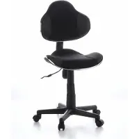 Hjh OFFICE KIDDY GTI-2 - Kinderdrehstuhl Grau / Schwarz