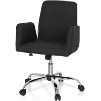 Hjh OFFICE FLOW - Home Office Bürostuhl Schwarz
