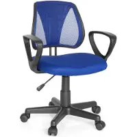 Hjh OFFICE KIDDY CD - Kinderdrehstuhl Dunkelblau