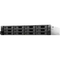 Synology RX1225RP, 13,9 kg, Rack (2U), Schwarz, Silber