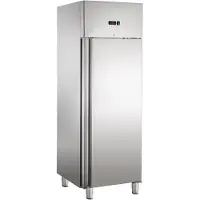 GastroHero Kühlschrank SNACKH400TN | GN 1/1 | 429 Liter | Gewerbekühlschrank Edelstahl | -2°C bis +8°C | Gastronomie | LED-Innenbeleuchtung