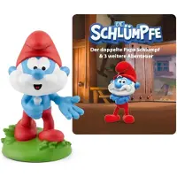 Tonies Hörspielfigur "Die Schlümpfe: Der doppelte Papa Schlumpf & 3 weitere Abenteuer", blau (bunt), Hörspiele, Hörspielfigur