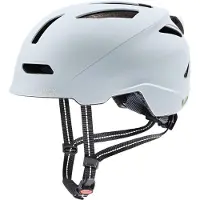 Uvex urban Planet LED Fahrradhelm, Cloud matt, 58-61 cm