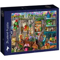 Bluebird Puzzle BLUEBIRD Puzzlezaun mit Gartenreihe 500 dl