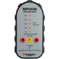 Megger Messadapter MPU690 Prüfungseinheit für zweipolige Spannungsprüfer