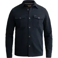 PME Legend Hemdjacke aus einer Baumwollmischung mit Brusttaschen