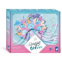 Janod - Magic Ocean - Diadem zum Basteln - Basteln für Kinder - Kreativset - Sch