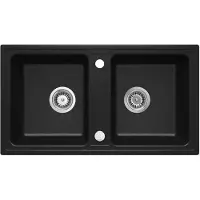 Deante 2-bowl granite sink