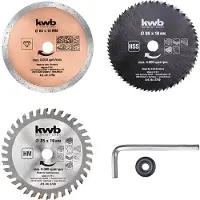 Kwb 575905 Kreissägeblatt-Set 5 St