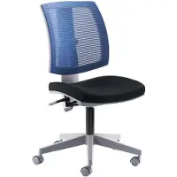 Mayer Drehstuhl 2432SO, schwarz/blau