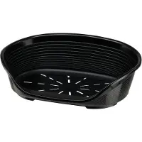 Ferplast Bett für Perro Ferplast Siesta Deluxe 8 Schwarz 82 x 59,5 x 25 cm