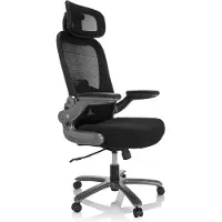 Hjh OFFICE INSTRUCTOR T I PRO Stoff/Netz - XXL Drehstuhl Schwarz