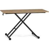 Hjh OFFICE Klappschreibtisch Worktime Lift Home Office Klapptisch, Schreibtisch klappbar, 10.0 - 70.0 x 120.0 x 60.0 cm