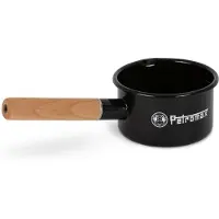 Petromax Emaille Stieltopf schwarz 0,5 Liter